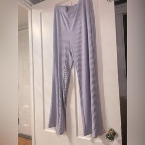 Lavender Flare Stretchy Pants